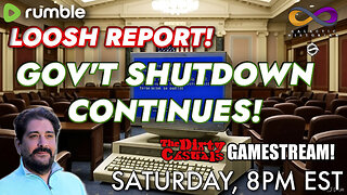 Saturday Loosh Report with Andrew Bartzis - Government Shutdown Continues! (Nov 1st, 2025)