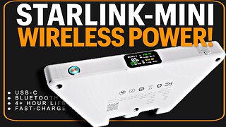 Power Your Starlink With No Wires! PeakDo Battery Pack For Starlink Mini