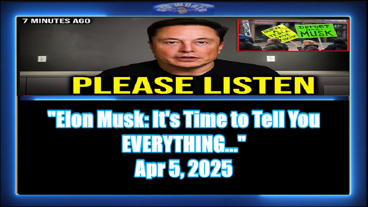 Elon Musk It's Time to Tell You EVERYTHING