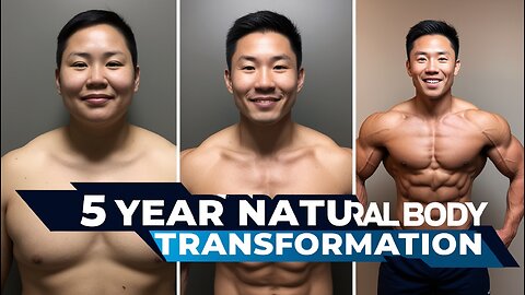 5 Year Natural Body TRANSFORMATION 15-20 Age