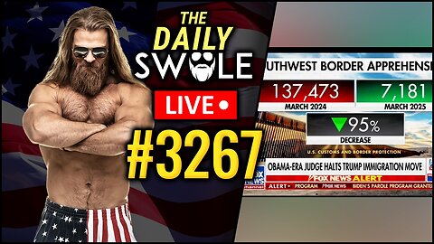 170 lbs LOST, Creatine Usage & MASSIVE Border Update | Daily Swole #3267