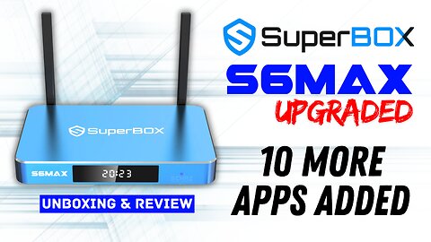 SuperBox S6 Max Upgraded Android TV Box | 2025 Model | UNBOXING REVIEW