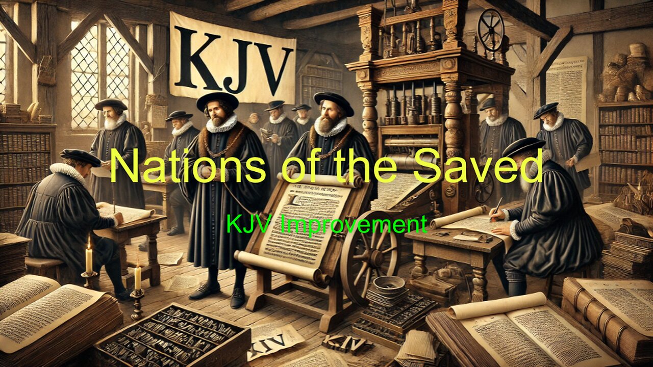 Nations of Them Which Are Saved - Revelation 21:24 - KJV Improvement