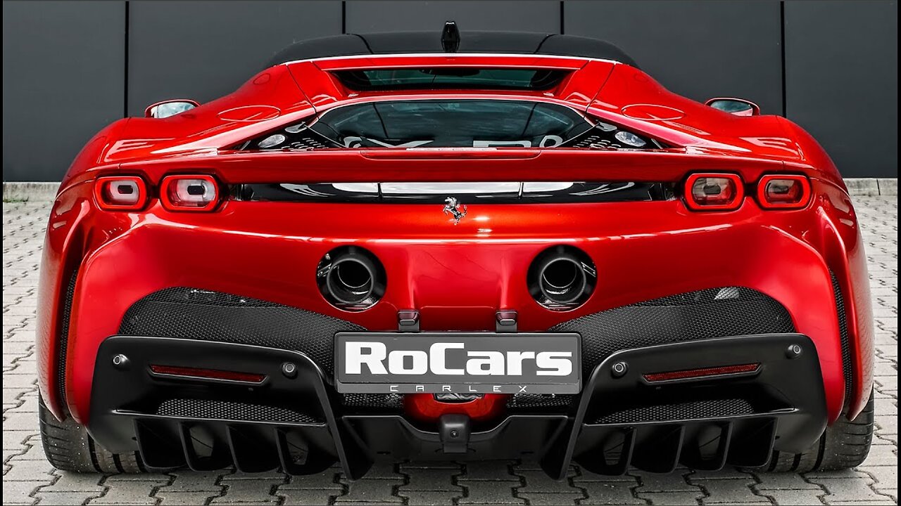 FERRARI SF90 Stradale by Carlex Design - Sound, Interior and Exterior