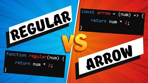 Arrow Functions vs Regular Functions in JavaScript: What's the Key Difference?