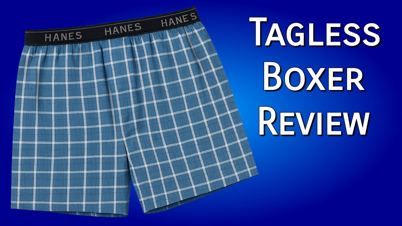 Hanes Men's Tagless Boxer Underwear Multi-pack