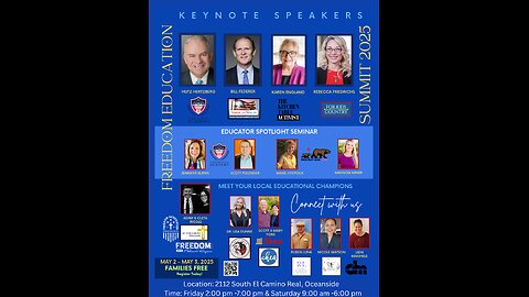 Eye of the STORM LIVE-> Freedom Education Summitt 2025