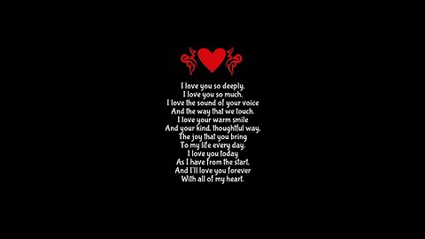 i love u