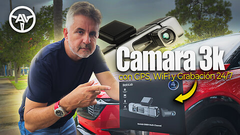 ¡es una bestia de vigilancia sobre ruedas! Botslab 3K Dash Cam Protege tu auto 24/7