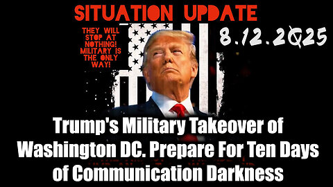 Siu 12. Trump Restoring New Republic Constitutional Order By Fri.15 Aug
