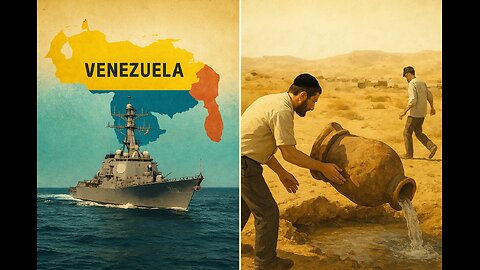 Trump Sends Warships as U.S. Targets Venezuela & Settlers Sabotage Palestinian Water 