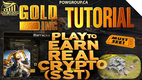 Gold Inc. How to Play the Web3 Game & Earn Big with SST Token