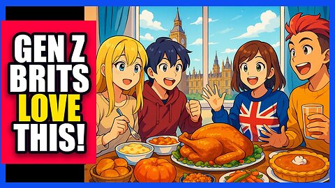 Gen Z Brits Celebrate American Thanksgiving Now?! | Clownfish TV