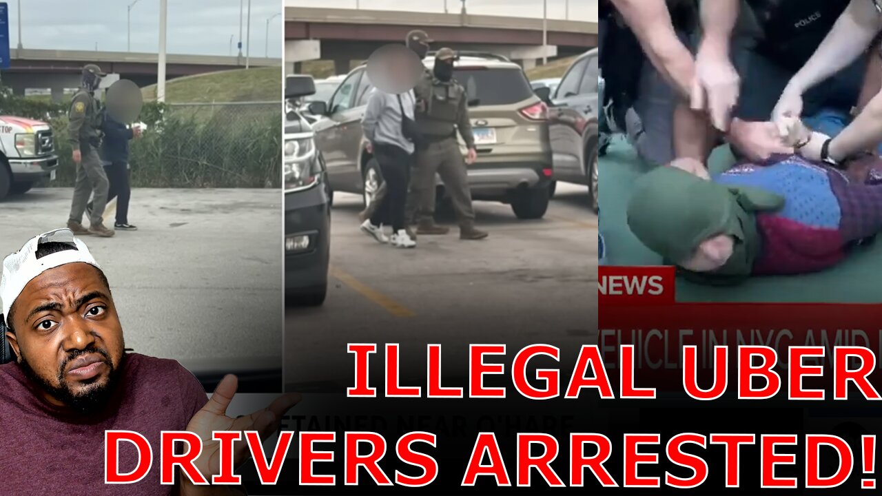 Liberals LOSE THEIR MINDS Over ICE Mass Arresting Illegal Immigrant Uber Drivers And Street Vendors!