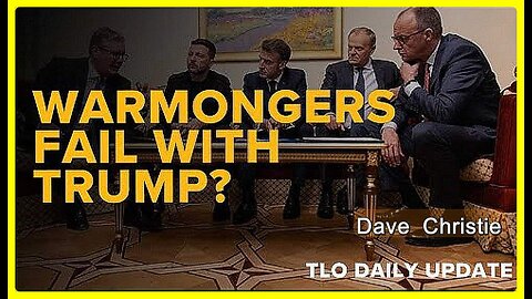 Warmongers Fail With Trump❓ • Dave Christie (Schiller Institute) •🕞20 min