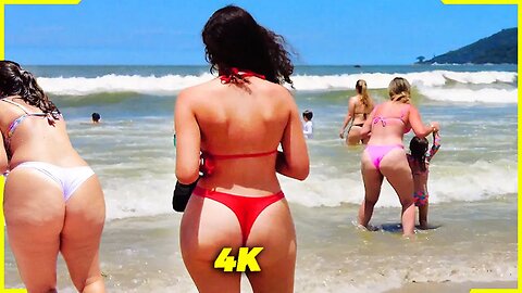 🍒 🇧🇷 🔥WOW Moments for REAL BRAZIL 2025 4k #Beachwalk #Travel