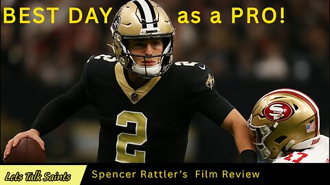 Spencer Rattler’s Best Day as a PRO! | Saints Film Breakdown