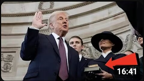 "Trump Declines Bible Oath in 'Ascension to Godhood' Ritual"