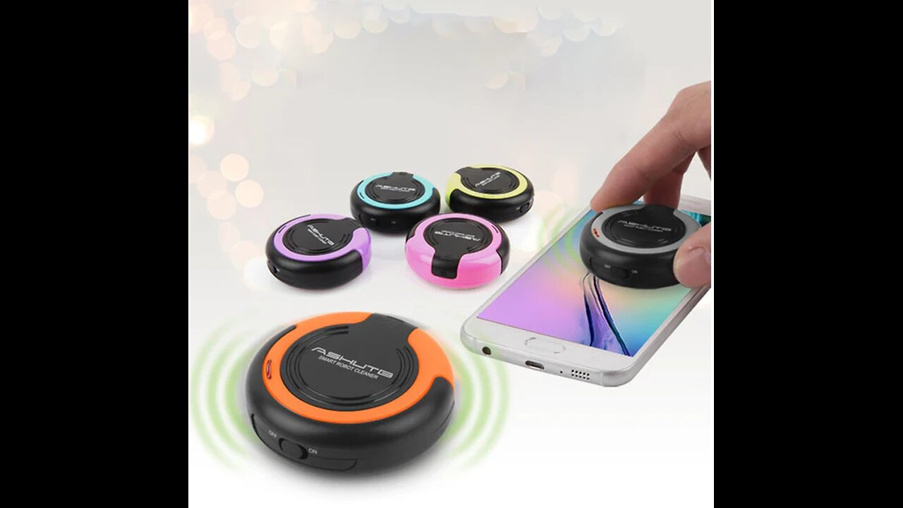 Electric Screen Cleaner Robot For Phones, Tablets & Other Touch Screens