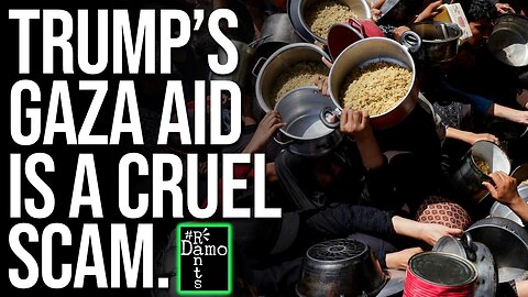 Trump Gets RINSED As Gaza Aid Plan Exposed As A MASSIVE SCAM!