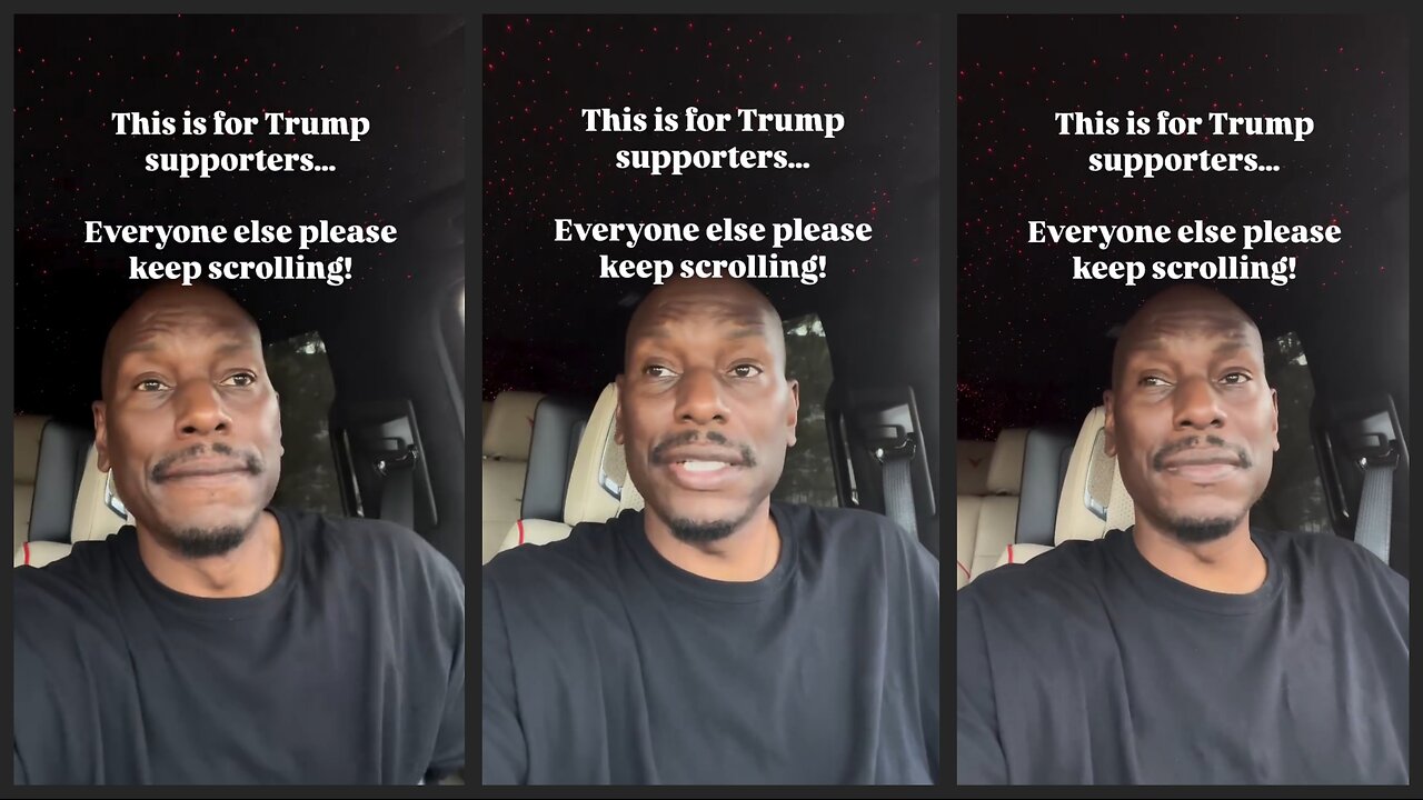 Tyrese Gibson GOES OFF on MAGA – ‘This is a Warning to All Trump Supporters!’