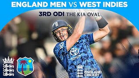 Smith Smashes 64 off 28! 💥 | Highlights - England v West Indies | 3rd Men’s Metro Bank ODI 2025