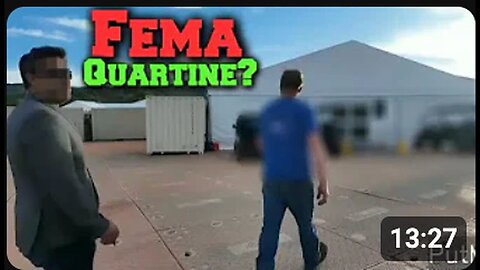"FEMA's Strategy for Outbreak Response & Quarantine of Exposed Americans"