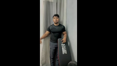 Biceps workout with dumbell