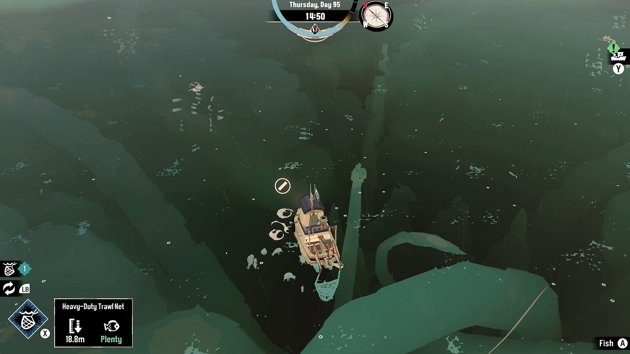 I got attacked by a tentacle monster!! (Dredge)