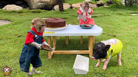 YiYi ask mom to make cakes for YinYin and Un In when she burned the eggs