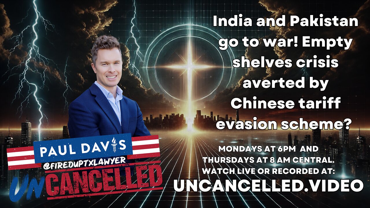 India and Pakistan go to war! Empty shelves crisis averted by Chinese tariff evasion scheme?