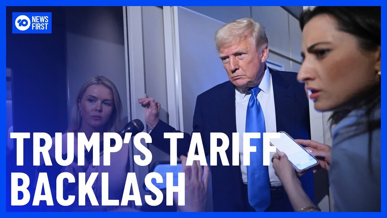 Trump’s_Economic_Advisor_Defends_Shocking_Tariffs_As_World_Markets_Crash___10_News_First