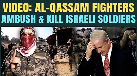 VIDEO Shows Al-Qassam Fighters Kill Israeli Soldier at Point-Blank | HAMAS Shows Chilling Moment