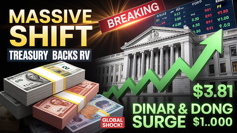 Massive Shift 💥 Treasury Backs Iraqi Dinar & Dong Revaluation – Global Shock!