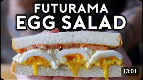 🥚 Making Futurama’s ICONIC Egg Salad! 🍽️ Sci-Fi Cooking with Binging with Babish 🚀