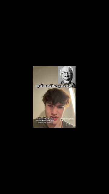 Epstein files shows Epstein was part of the plan to push the transgender agenda on America