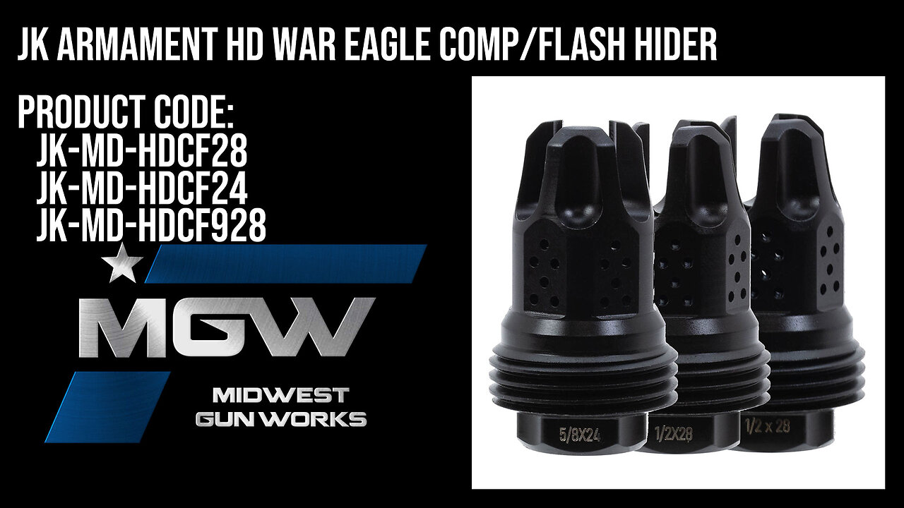 JK Armament HD War Eagle Comp/Flash Hider