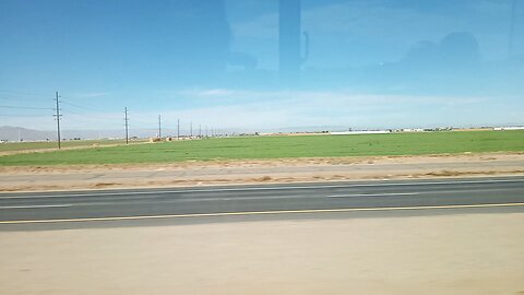 Driving out of Calexico returning to LAX airport