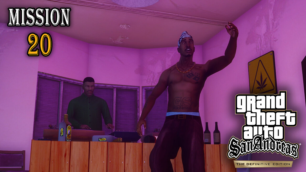 GTA San Andreas Definitive Edition - Mission #20 - House Party
