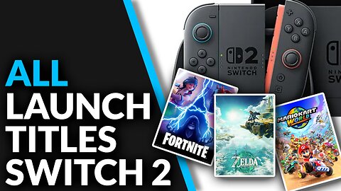 EVERY Switch 2 Launch Game – From Zelda to Chaos! 🎮🔥✨
