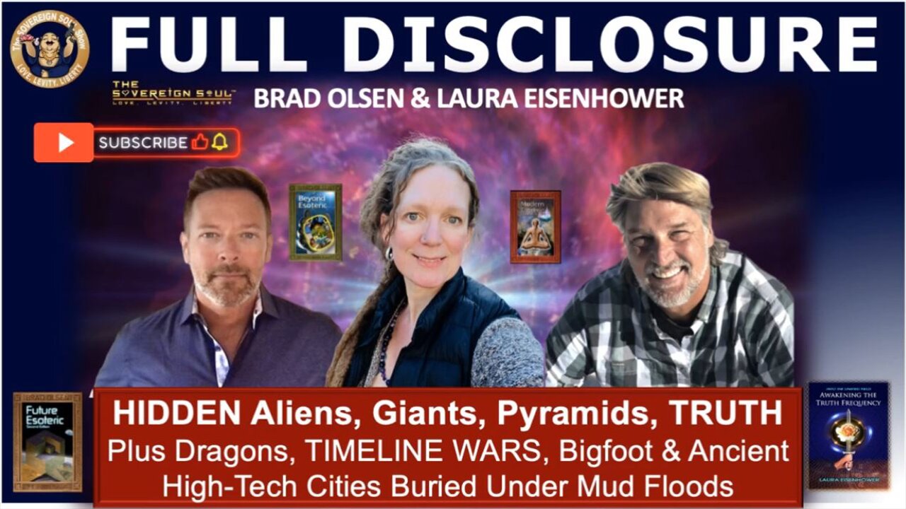Brad Wozny, Brad Olsen & Laura Eisenhower BIG Intel Apr 7: "Hidden History of ETs, Timeline Wars"