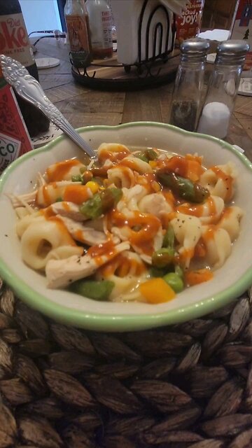 Italian Chicken Soup for dinner 🍽 🇮🇹🌵