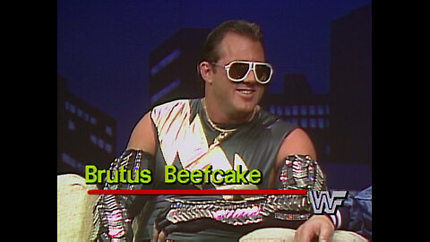 tnt-5-10-1985-salvatore Bellomo cooks, Brutus beefcake sit down interview & match