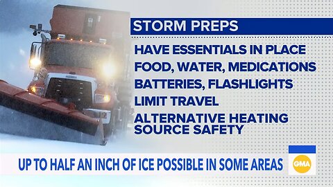 Ice and power outage threat