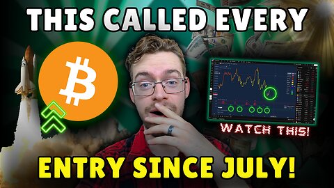 You Don't Want To Miss This INSANE Bitcoin Entry!