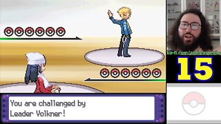 Let's Play! Pokémon Renegade Platinum part 15 Volkner the Last Gym Leader and Arcade Star Dahlia