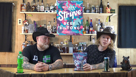 Stryve Beer Biltong Beef Jerky Review