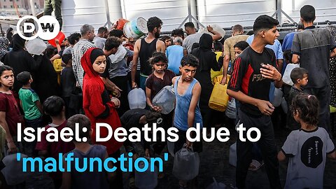 Israeli missile hits Gaza children collecting water | DW News