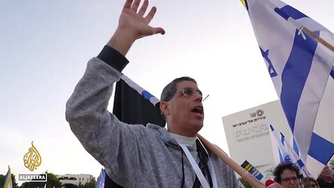 Protesters in Tel Aviv say government responsible for captives’ fate