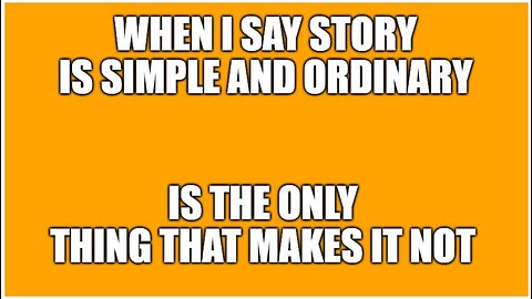 Paradox is Story - It can't NOT be